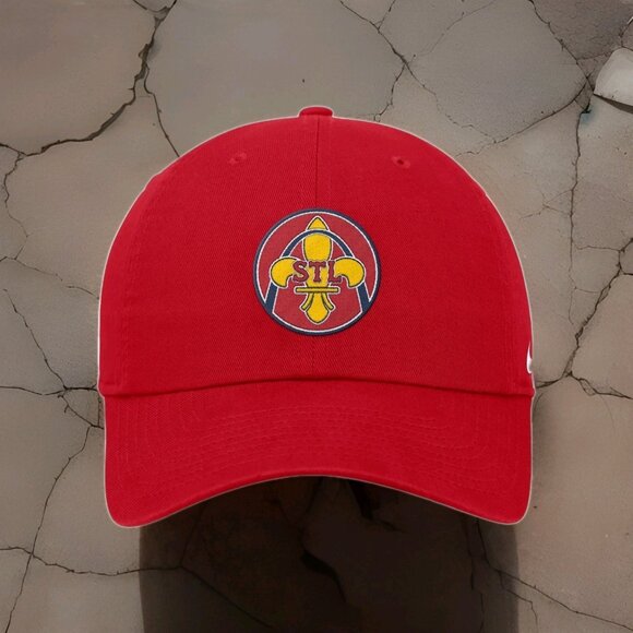 St. Louis Cardinals Men's Nike Red 2024 City Connect Club Adjustable Hat - Picture 2 of 7